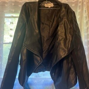 BB Dakota Black Leather Jacket
